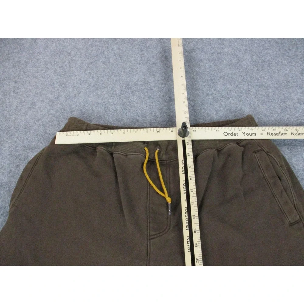 Jordan Pants Mens Large Brown 20 Anniversary Fleece Heavyweight Baggy Sweatpants
